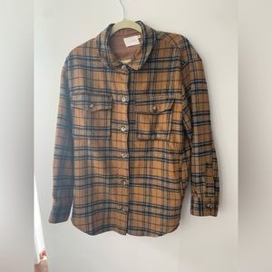Cute Flannel Fall Jacket from Lush